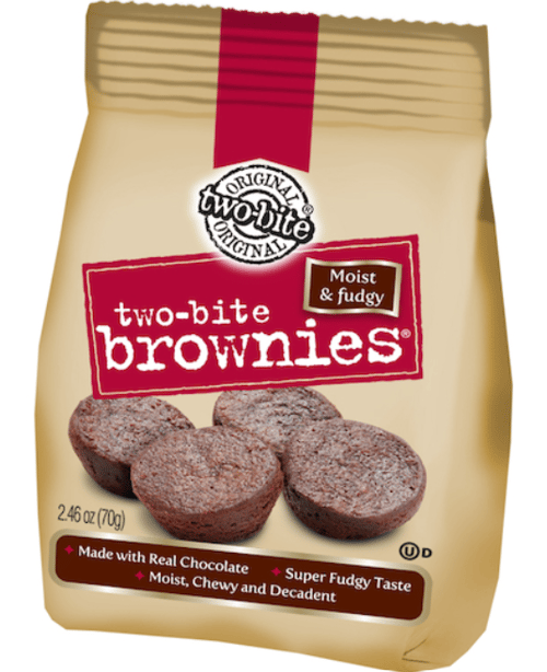 Snack Pack - 2 Bites Brownies 2.46oz (70g) x 10 units