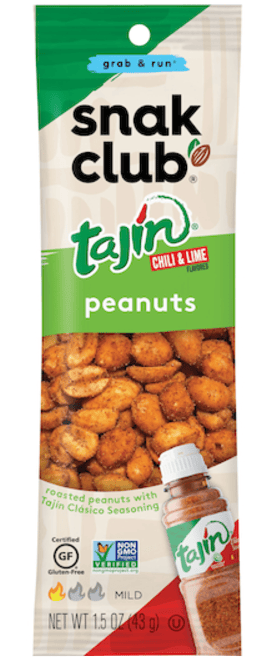 (S6-10 US - Snak Club - Tajin - Classico Peanuts 1.5oz (43g) x 12 units