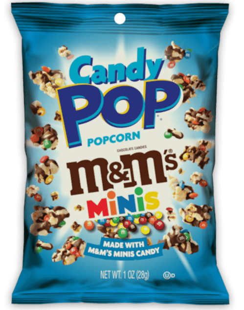 US - Popcorn - Candy Pop - M&M Popcorn 1oz (28g) x 8 units