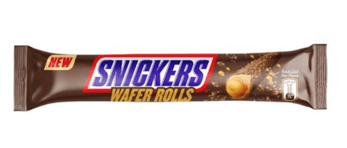 Snickers Wafer Roll 24g x 12 Units - (best before feb 4,2026)