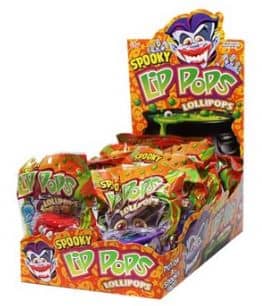 Halloween - Flix Spooky Lip Pops -16g x 12 Units