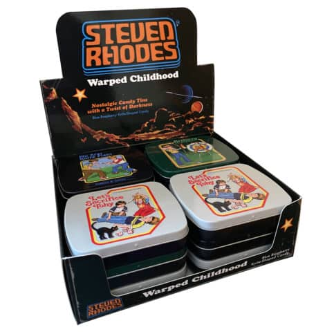 Halloween - Boston America - Steven Rhodes Warped Childhood Tin 1.5oz x 12 Units