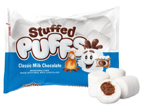 CASE - Stuffed Puffs - Classic Milk Chocolate 8.6oz (244g) x 6 units