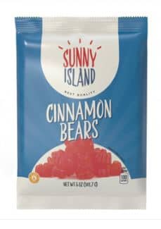 Sunny Island Cinnamon Bears - 5oz (141.7g) X 12 Units