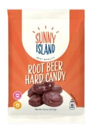 Sunny Island Root beer Hard Candy - 4.5oz (127.5g) x 12 Units