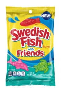 Turkey - Swedish Fish and FRIENDS PEG Bag 8.04oz (228g) x 12 units