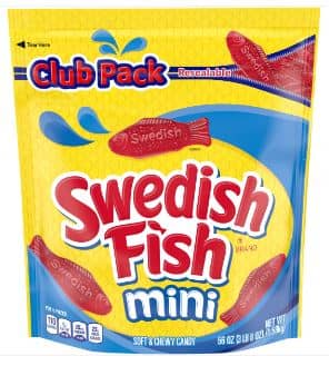 Bulk - Swedish Fish Red Club Pack - 3.5 Lb x 1 Bag