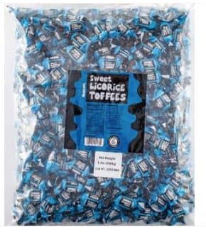 Morocco - Bulk - Gustaf Sweet Licorice Toffees 5lbs (2.27kg) X 1 Bag