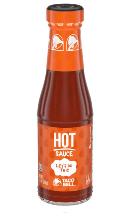US - CASE - Taco Bell - Hot Sauce 7.5oz (213g) x 6 Bottles