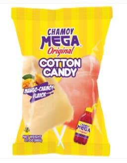 US - Taste of Nature Cotton Candy - Mega Chamoy 3.1oz x 12 units