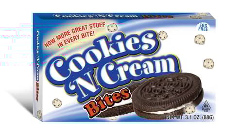 Us - Theater Box Cookie Dough Cookies N Cream Bites 3.1 oz (x12 units)