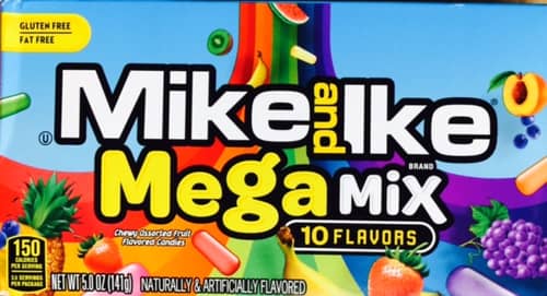 Theater Box Mike & Ike Mega Mix 4.25 oz X 12 Units