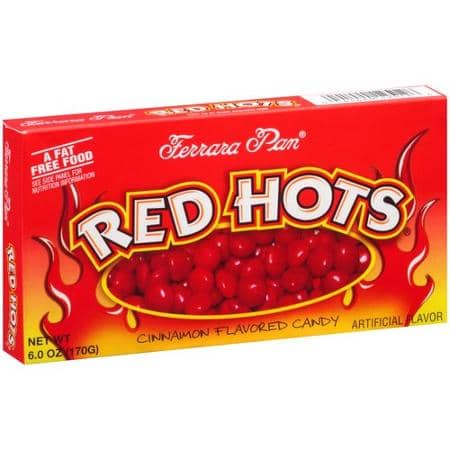 MEXICO - Theater Box Ferrara Pan Red Hots 5 oz x 12 units