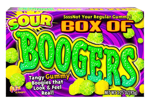 Theater Box - Sour Boogers Gummy 3oz (85g) x 24 units