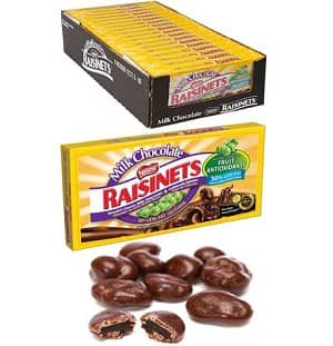 (S1-07) Theater Box - Nestle Raisinets 3.1oz x 15 units