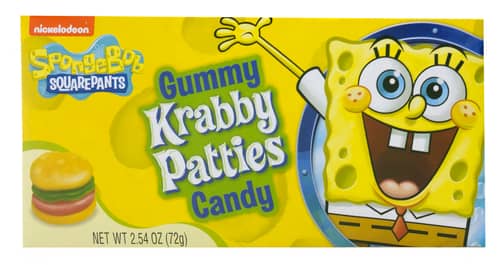 China - Theater Box - SpongeBob Krabby Patties - Original 2.54oz (72g) x 12 units