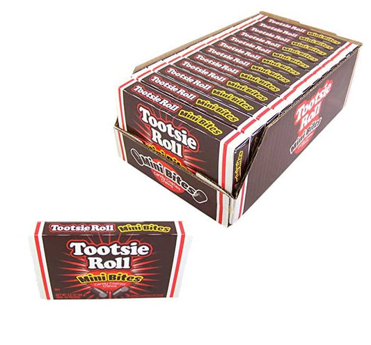 (S1-07) Theater Box - Tootsie Roll - Mini Bites 3.5oz (99g) x 12 units