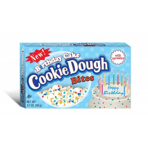 US - Theater Box Cookie Dough - Birthday Cake Bites 3.1oz (x12 units)