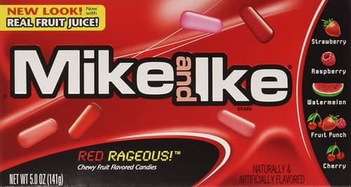 Theater Box Mike & Ike RedRageous 4.25 oz (x12 units)