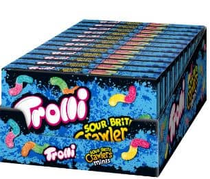 US - Theater Box Trolli  Sour Brite Crawler - 3.5oz (99g) x 12 Units