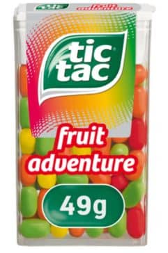 Tic Tac - Fruit Adventure Mints 1.7oz(49g) x 12 Units