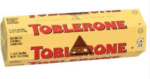 (S2-02)  US - TOBLERONE MILK CHOCOLATE BAR - 3.52OZ(100g) x 6 Units