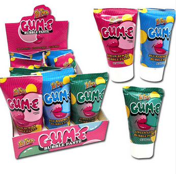 CHINA - Too Tarts - Bubble Paste Gum-E 1.2oz (34g) x 12 units
