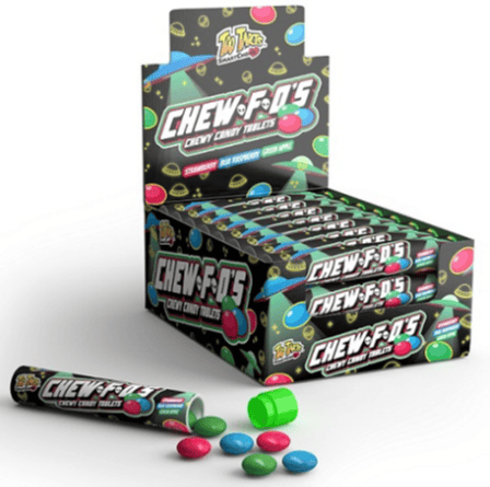 CHINA -  Too Tarts - Chew F-O's 1.05oz (29g) x 24 units