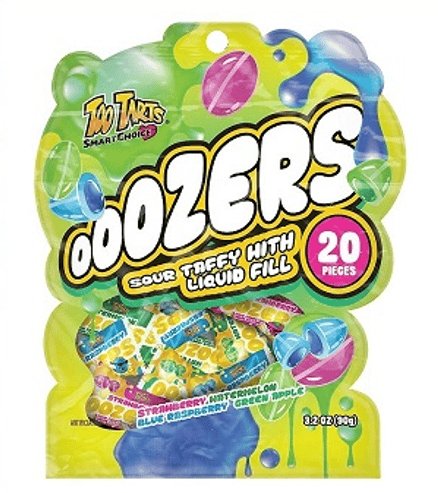 TOO TARTS - OOOZERS (20PCS) PEG BAG 3.2OZ (90G) X 24 BAGS