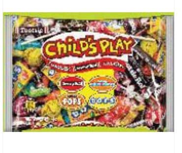 Halloween - Single - Tootsie Child's Play Bag -15oz (425g) x 1 Unit