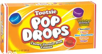 Theater Box - Tootsie Pop Drops  3.5oz X 12 Units