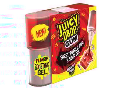CHINA - Topps - Juicy Drop Gum Sweet bubble gum 2.50oz x 16 units