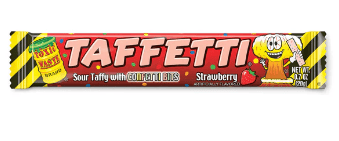 Toxic Waste Taffetti - Strawberry 20g x 24 Units
