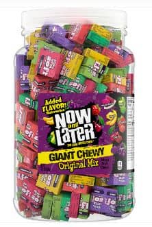 Mexico - Now & Later Giant Chewy Original Mix Tub - 2.7 lbs x 1 Tub