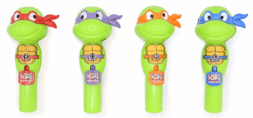 China - CANDY POPS - Teenage Mutant Ninja Turtles X 12 UNITS