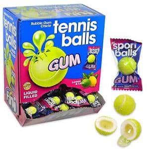Spain - UK Fini Tennis Balls Liquid Filled Bubblegum x 200 units