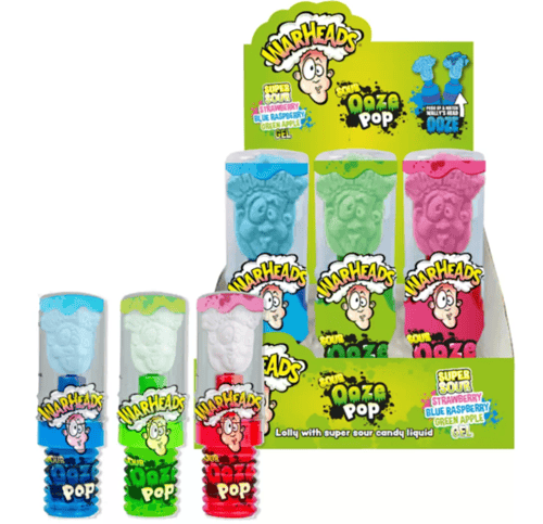 China - WARHEADS - SOUR OOZE POP 40G X 12 UNITS