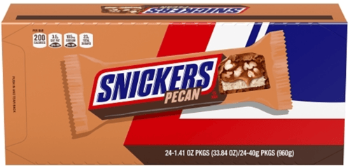US - Snickers Pecan Std size 1.41oz (40g) x 24 Units