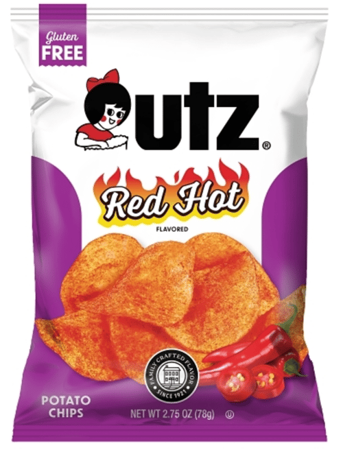 US - Chips - Utz - Red Hot Chips 2.75oz (78g) x 14 Bags