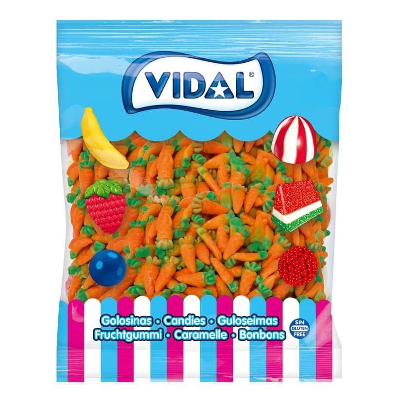 Vidal - Easter Gummy Carrots 4.4lb - Québec Candy