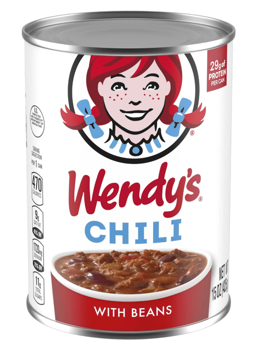 US -  Wendy's Chili with Beans 15oz (425g) x 6 units