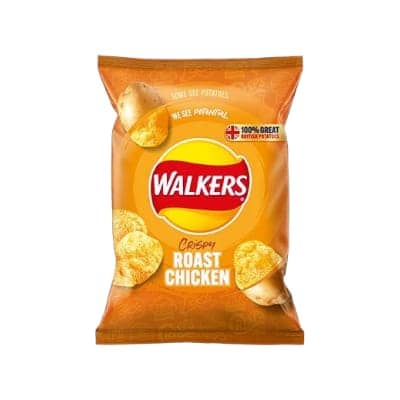 Chips -  Walkers Roast Chicken 45g x 32 units (Best Before September 06,2025)