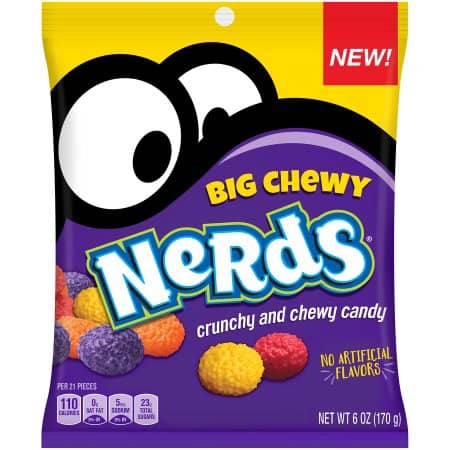 US - Peg Bag - Wonka Nerds Chewy 6 oz x 12 units