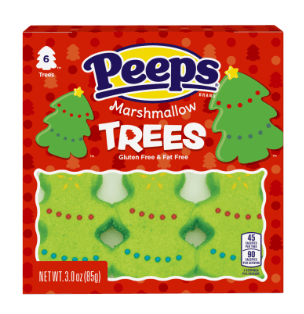Xmas - Peeps Marshmallow Trees (6PK) - 3oz (85g) X 12 Units