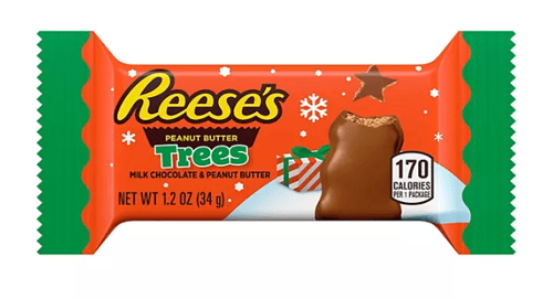 XMAS Hershey Reeses Peanut Butter Cup Trees Standard -1.2 oz X 36 units