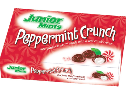 Xmas-Theater Box Junior Mints - Peppermint Crunch 3.5 oz (99g) x 12 units