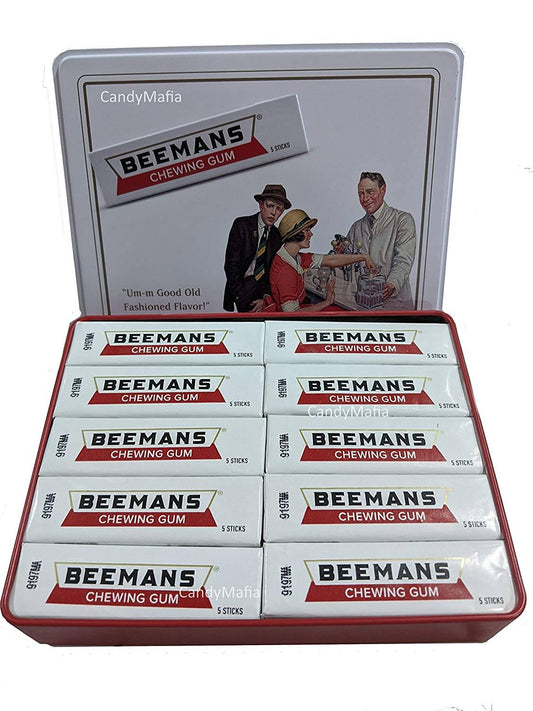 (S1-10) XMAS - Tin Beemans Gum x 6 Tins