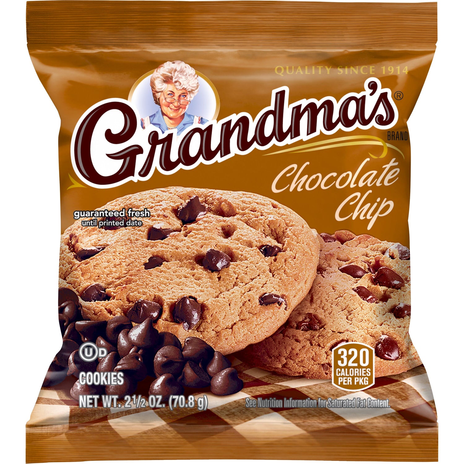 Grandma's Cookies Variety Pack 2.5oz x 32 Units // BB 7 Nov 2023 - Québec Candy