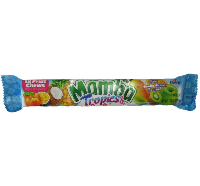 Mamba Stick Pack- Tropical 2.65Oz X 24 Units - Québec Candy