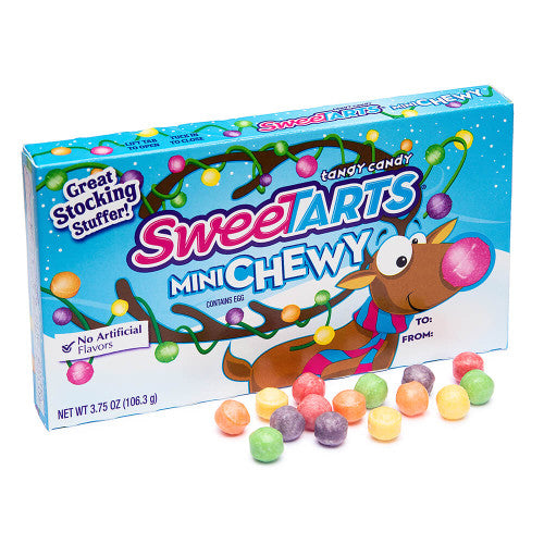 Nestle X-Mas Sweetarts Mini Chewy Theatre Box 3.75oz X 12 Units - Québec Candy